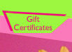 Decorating Services Gift Certificates
